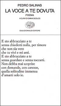 La voce a te dovuta book cover
