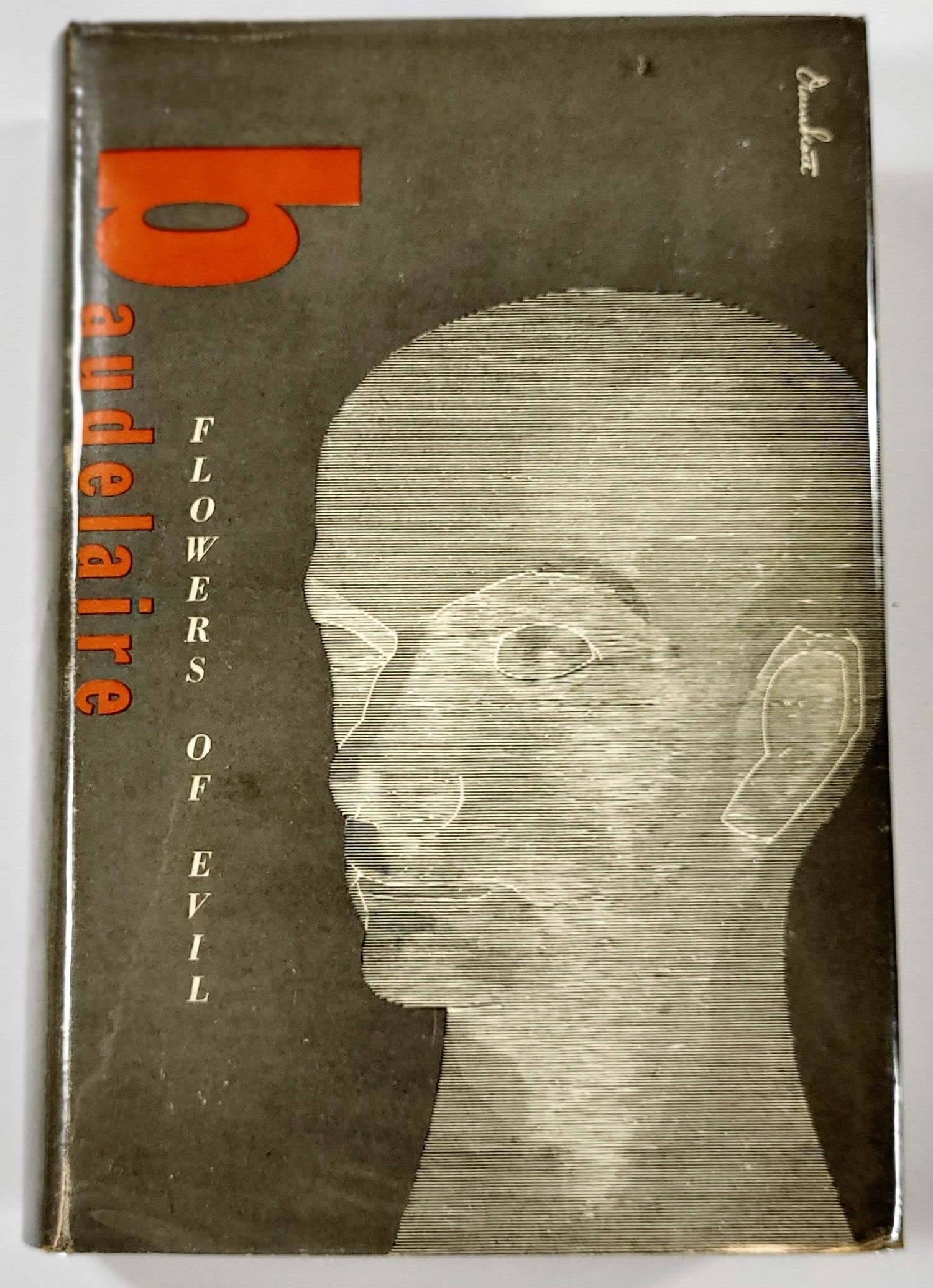THE FLOWERS OF EVIL. Centenary bilingual edition. Selected and Edited by Marthiel and Jackson Mathews. book cover