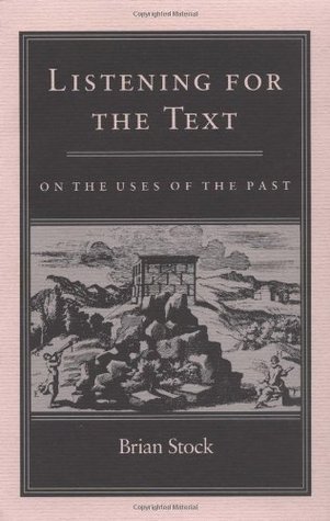 Listening to the Text book cover