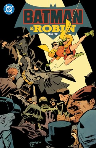 Batman and Robin Year One book cover