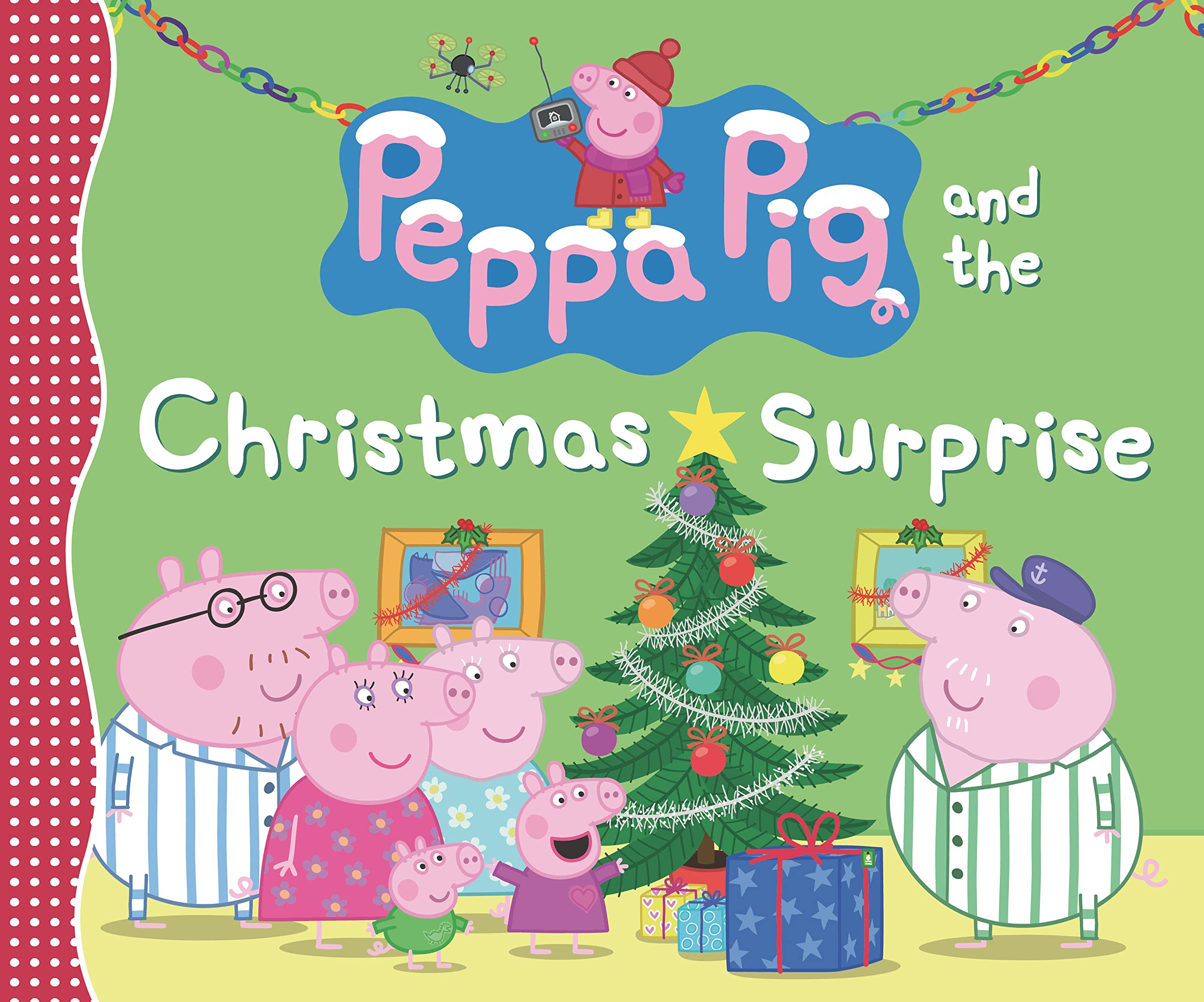 Peppa Pig and the Christmas Surprise book cover