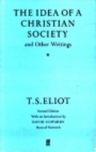 The Idea of a Christian Society book cover