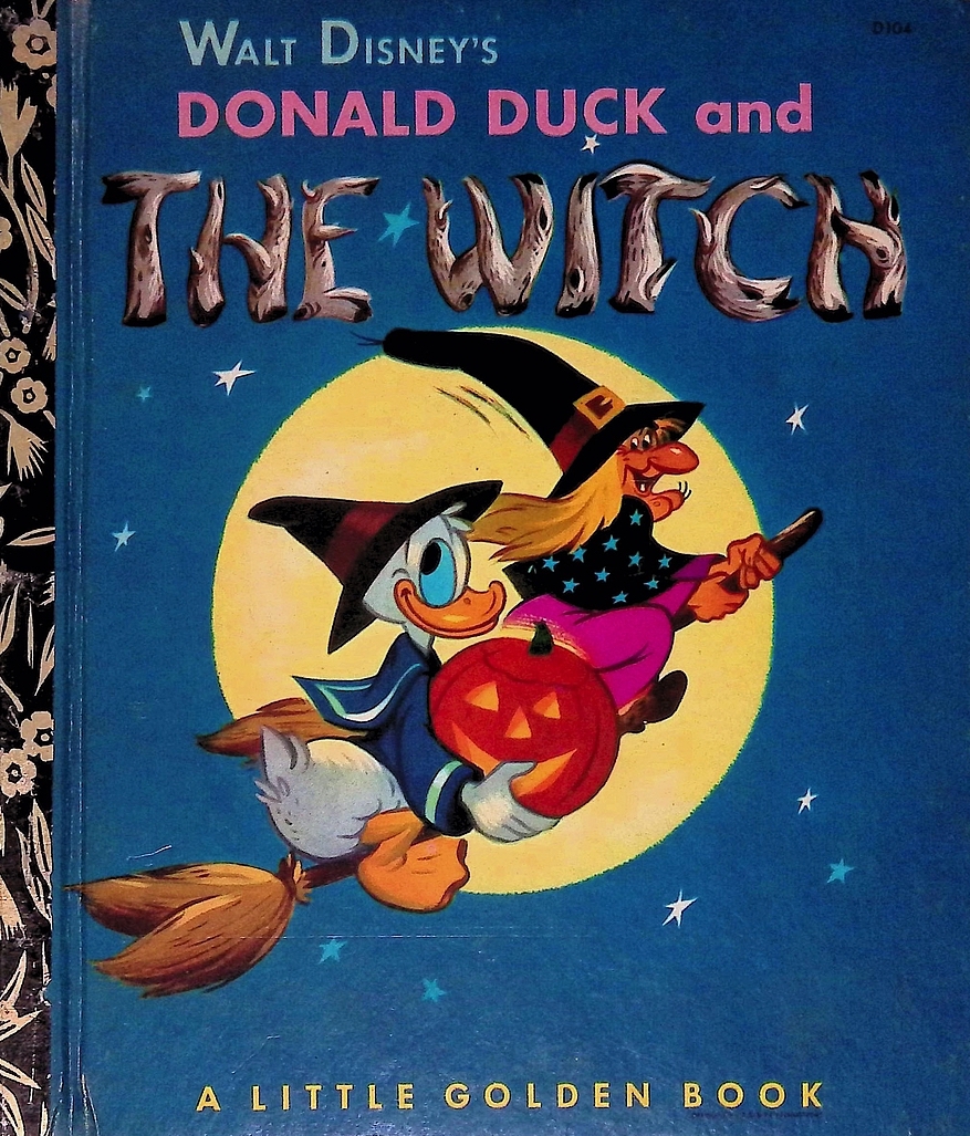 Walt Disney's Donald Duck and the Witch book cover