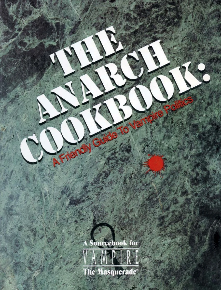 The Anarch Cookbook book cover