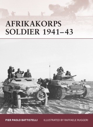 Afrikakorps Soldier 1941-43 book cover