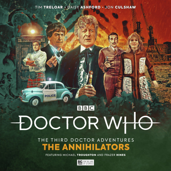 The Third Doctor Adventures book cover