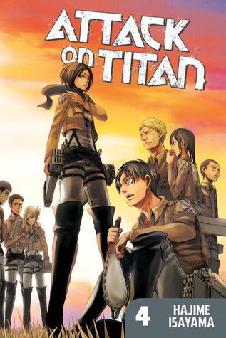 Attack on Titan, Vol. 4 book cover