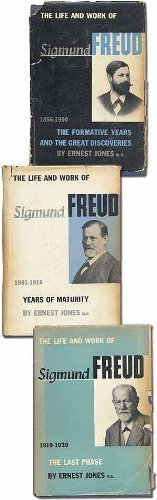 The Life and Work of Sigmund Freud, 3 Vols book cover