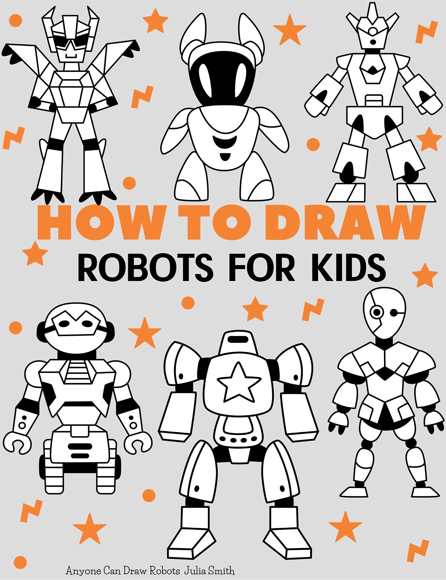 Anyone Can Draw Robots book cover