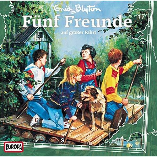 Fünf Freunde auf großer Fahrt book cover
