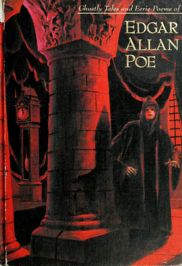 Ghostly Tales and Eerie Poems of Edgar Allan Poe book cover