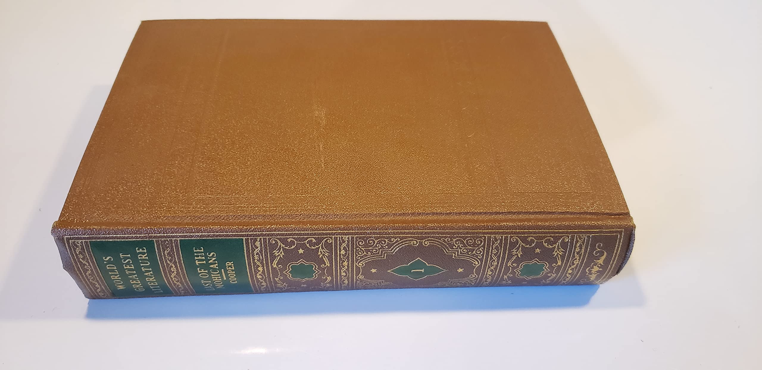 The last of the Mohicans book cover