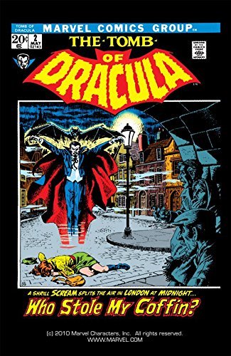 Tomb of Dracula (1972) book cover 1