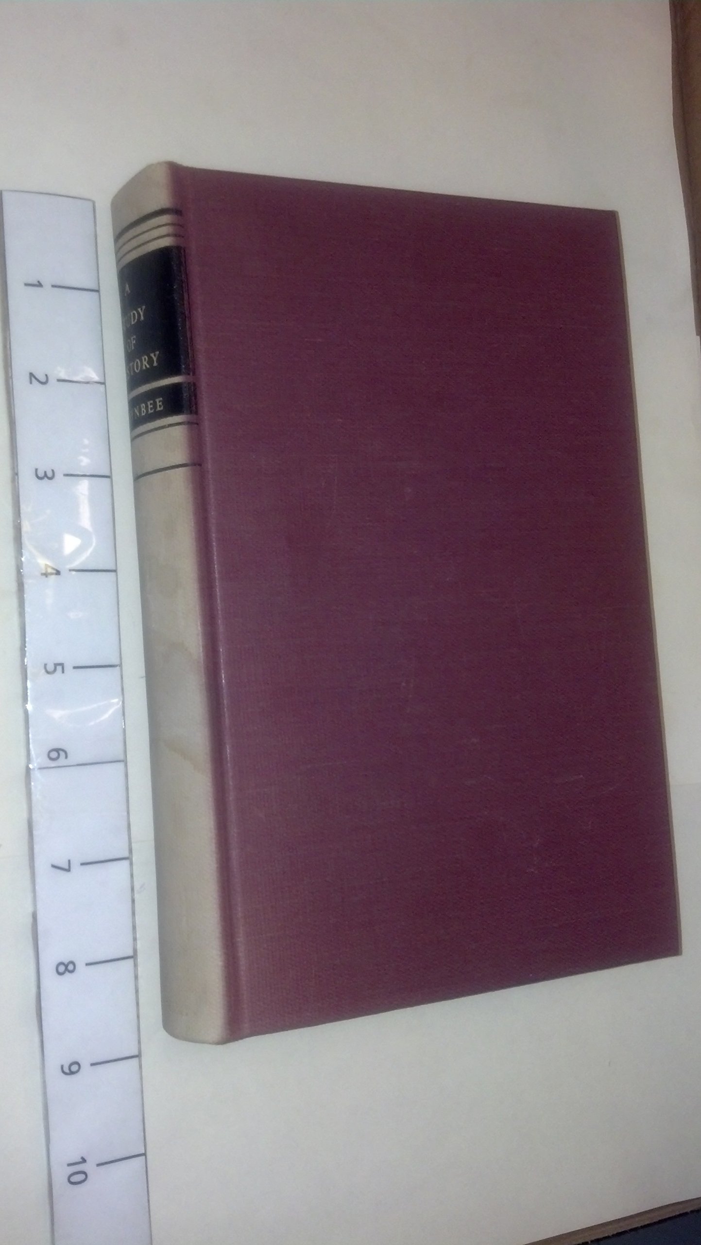 A Study of History. Volume X book cover