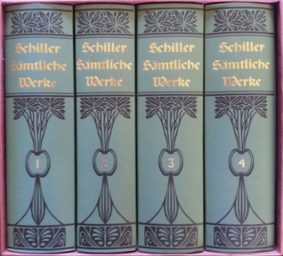 Schillers sämmtliche Werke in vier Bänden book cover
