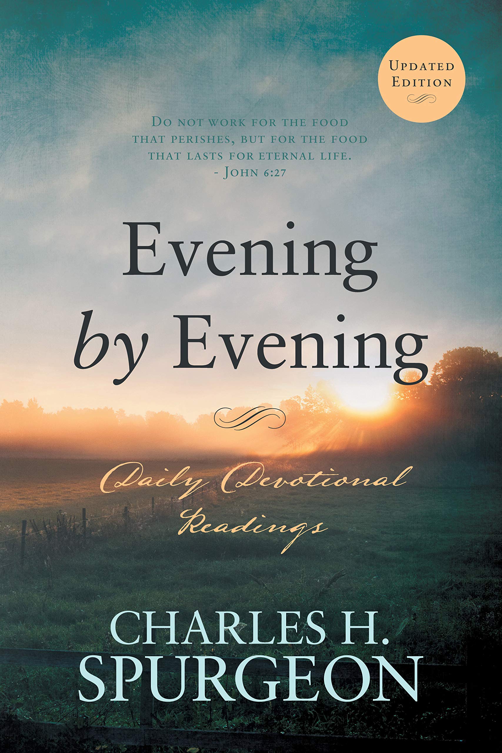 Evening by Evening book cover