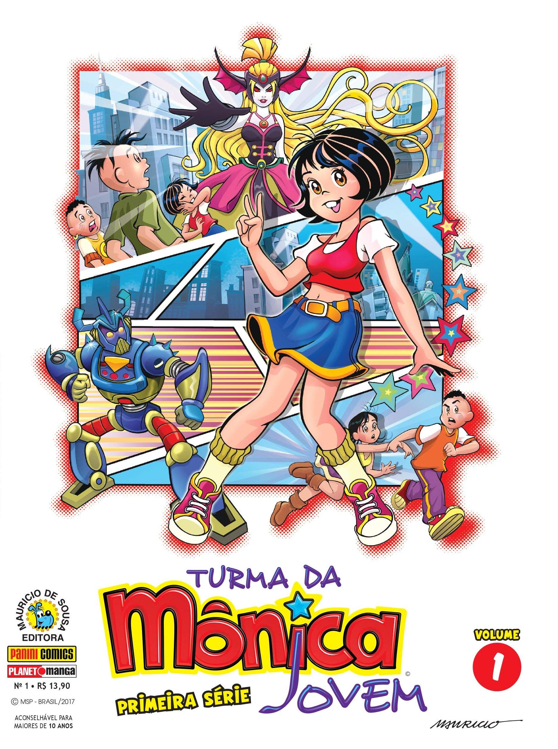 Turma da Mônica Jovem book cover