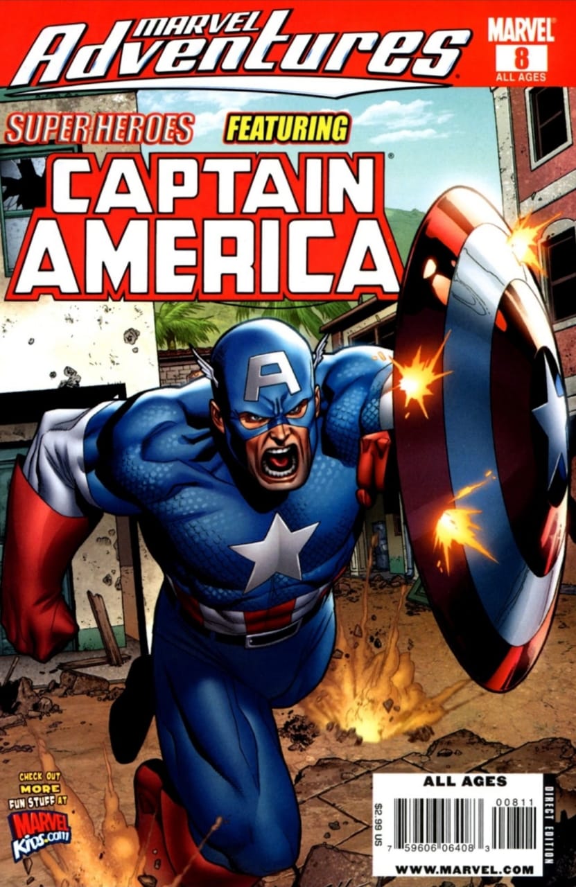 Marvel Adventures book cover