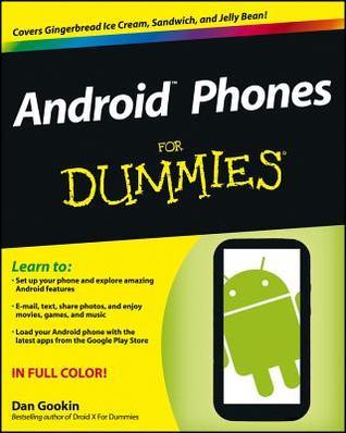 Android Phones For Dummies book cover