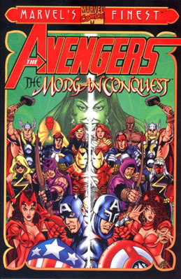 Avengers (1998) (Old Trades) book cover 1