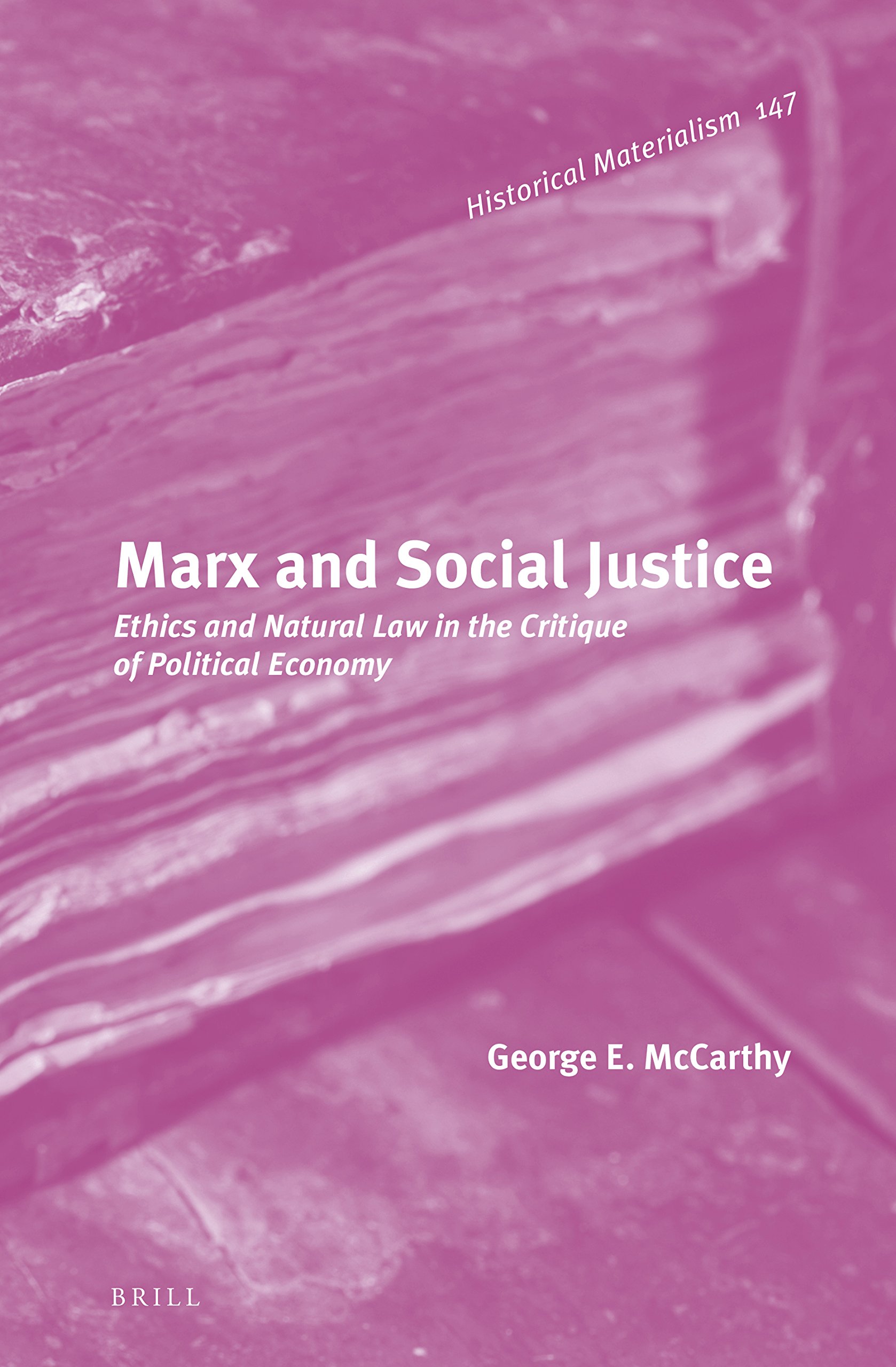 Marx and Social Justice book cover