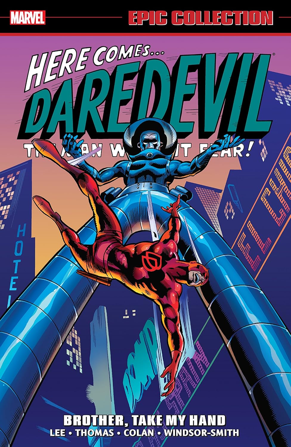 Daredevil Epic Collection book cover 1