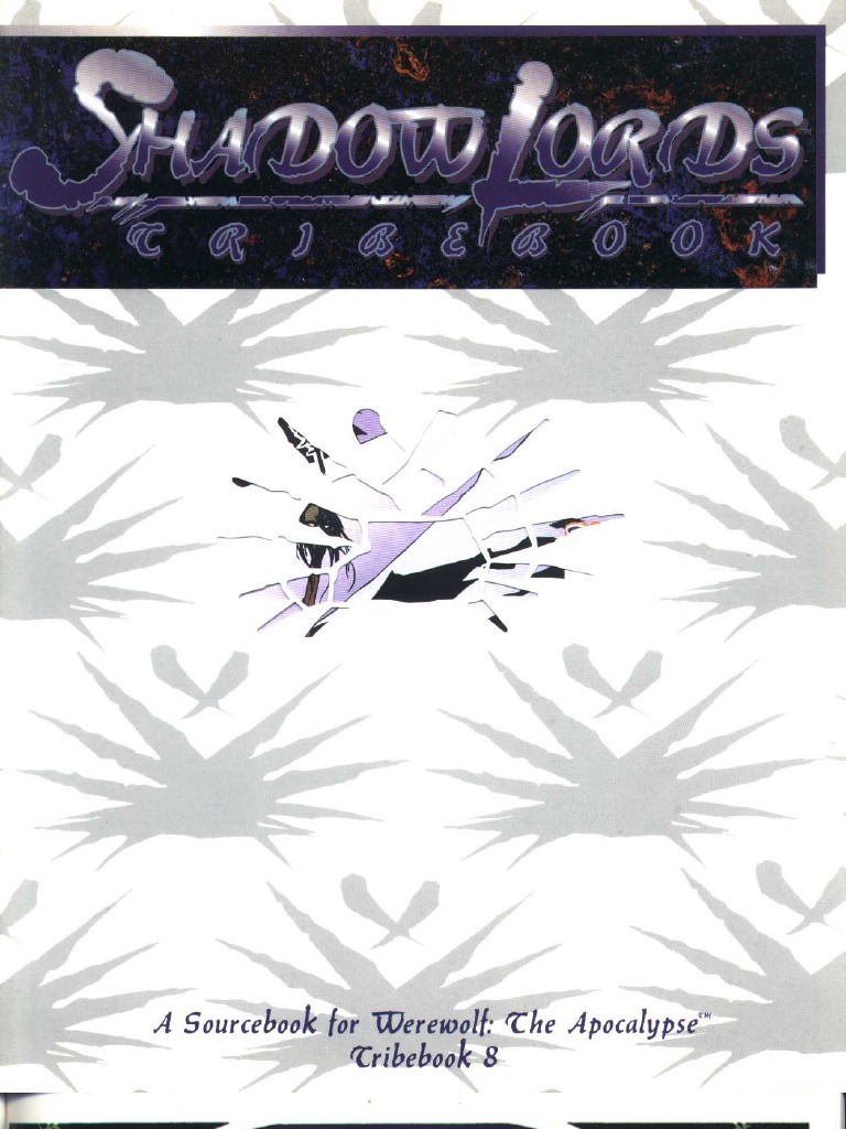 Shadow Lords Tribebook book cover
