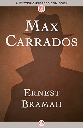 Max Carrados book cover 1