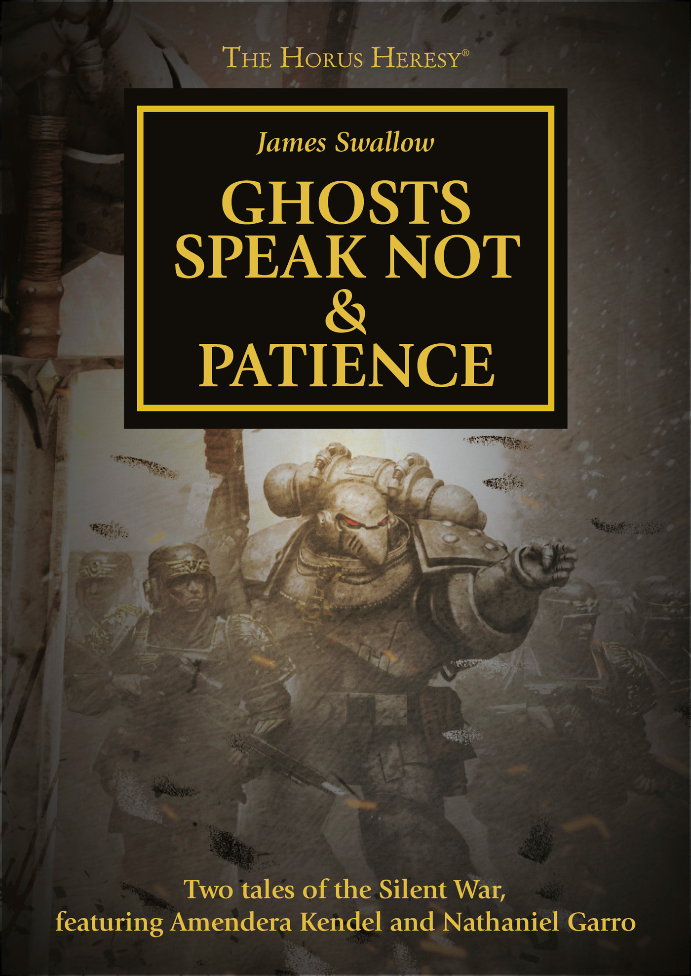 Ghosts Speak Not & Patience book cover