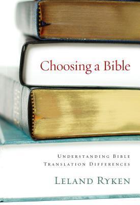 Choosing a Bible book cover