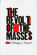 The Revolt of the Masses book cover