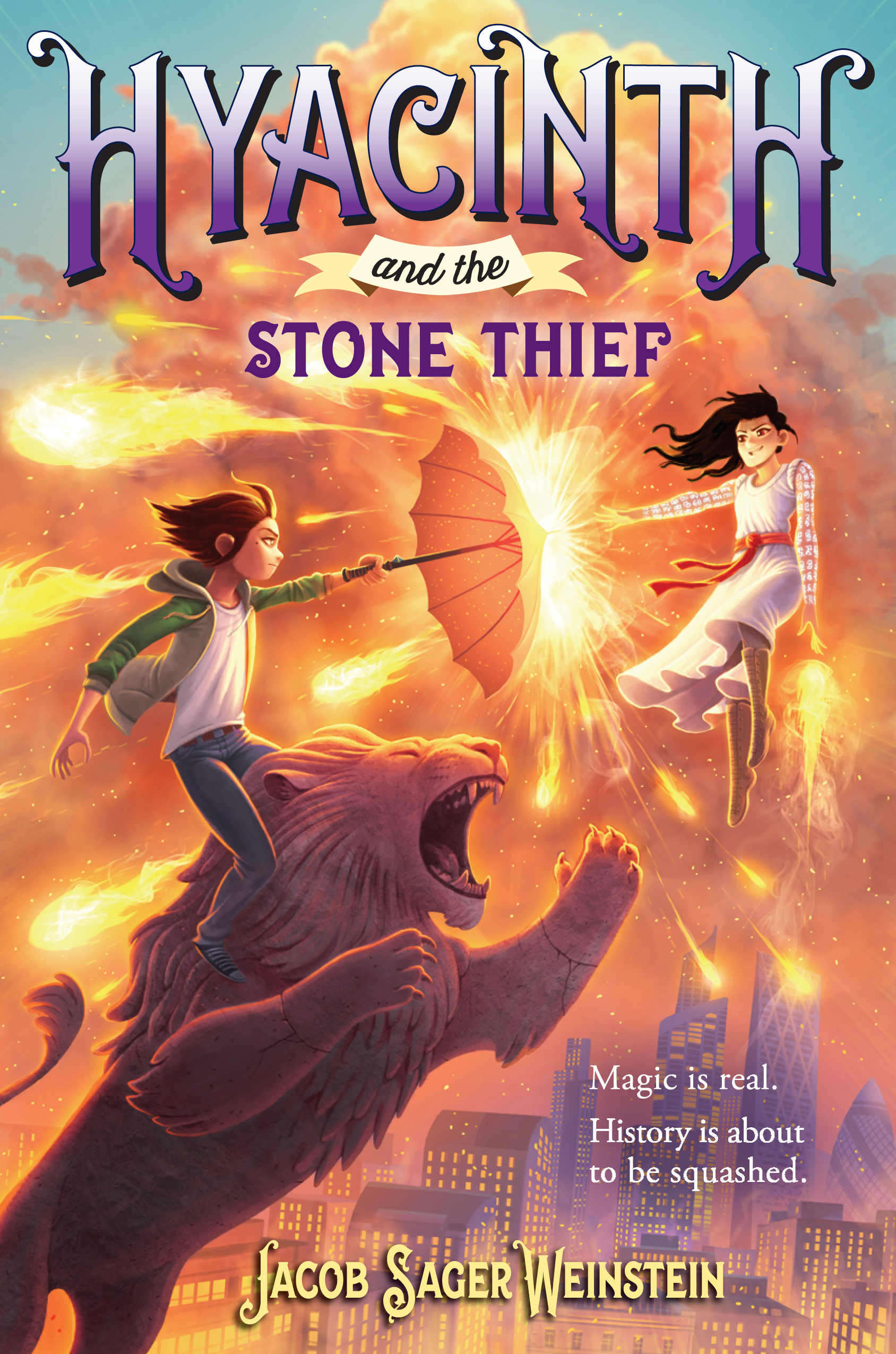 Hyacinth And The Stone Thief book cover