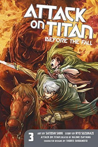 進撃の巨人 Before the Fall [Shingeki no Kyojin: Before the Fall] - Manga book cover 3