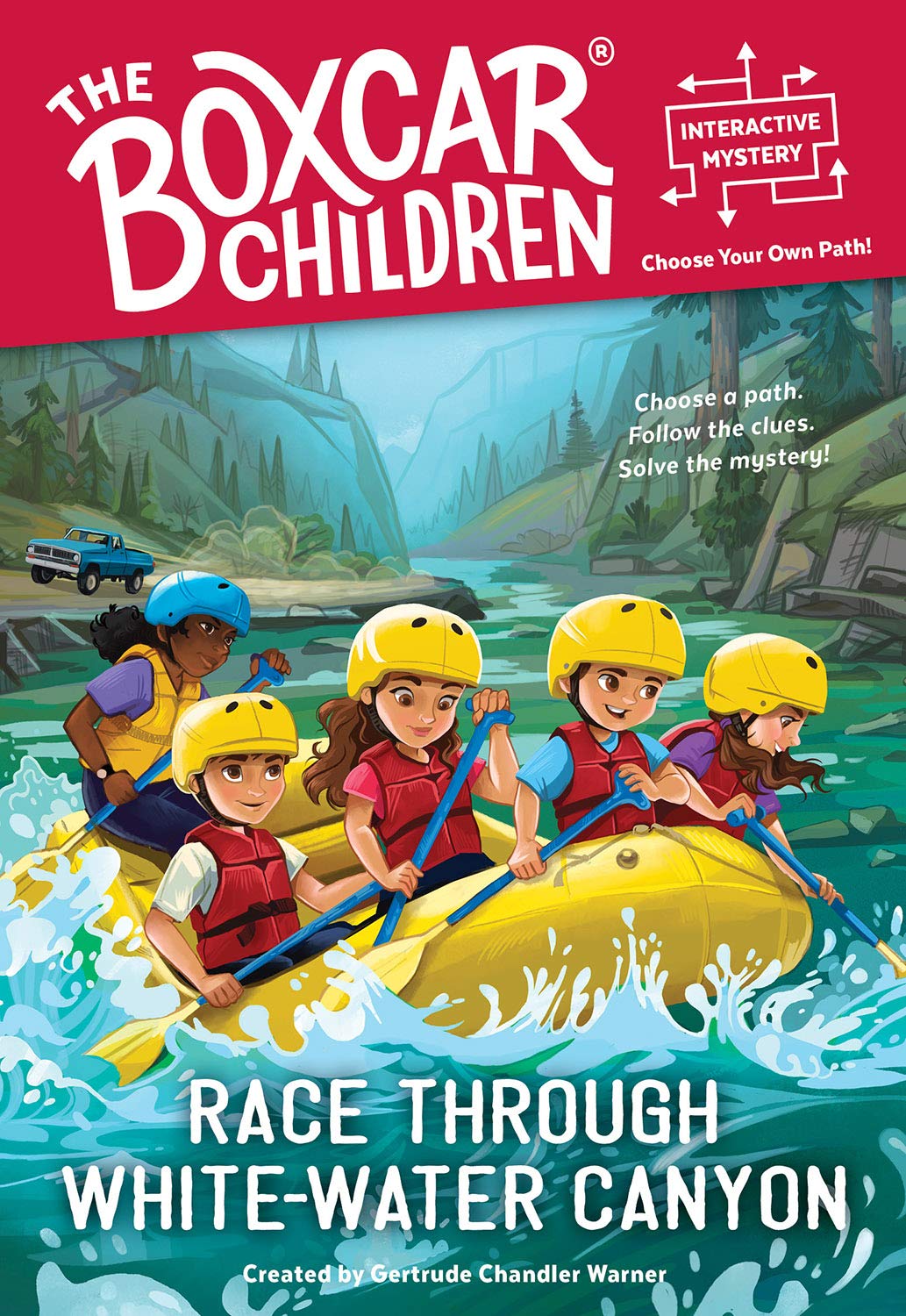 Race through White-Water Canyon book cover