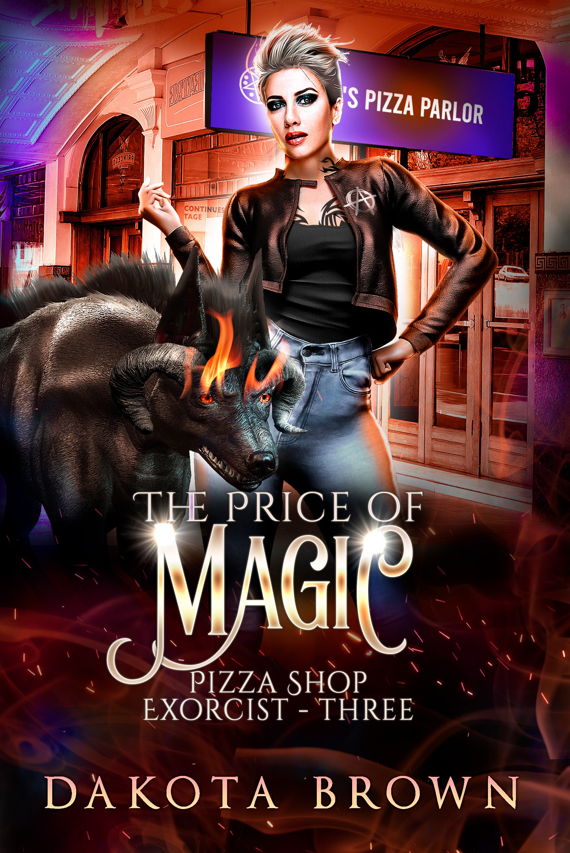 Pizza Shop Exorcist book cover 3