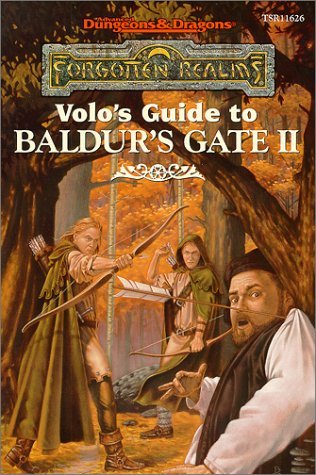 Volo's Guide to Baldur's Gate book cover