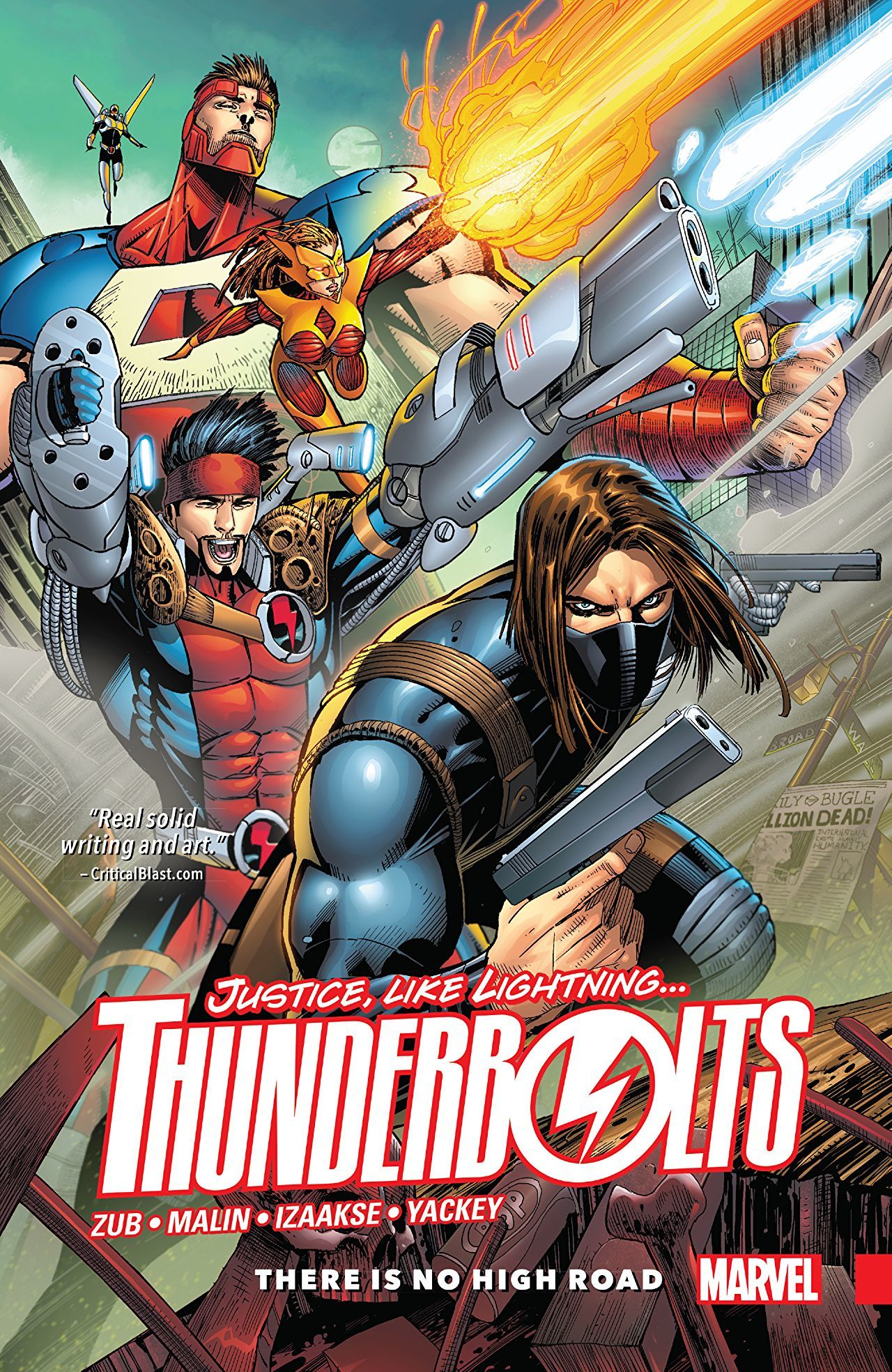 Thunderbolts (2016) book cover 1