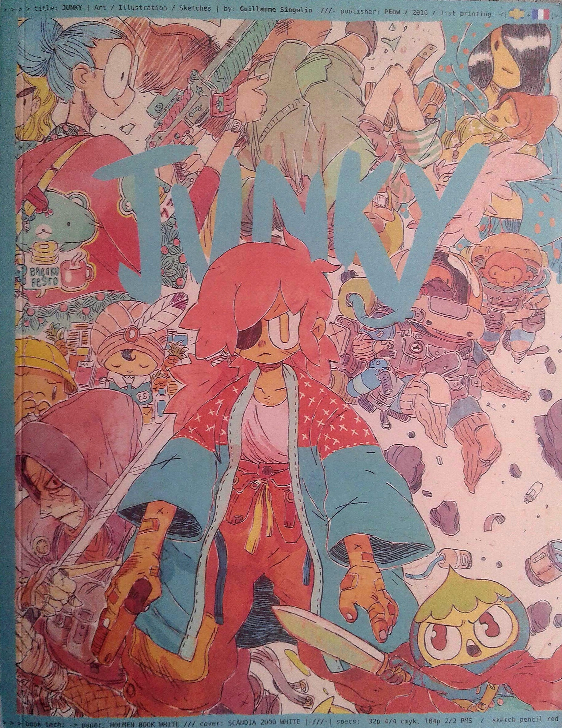 Junky book cover