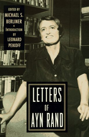 Letters of Ayn Rand book cover
