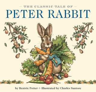 The Classic Tale of Peter Rabbit Board Book book cover