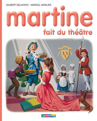 Martine fait du théâtre book cover