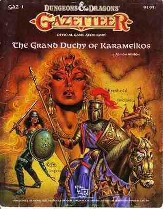 The Grand Duchy of Karameikos book cover