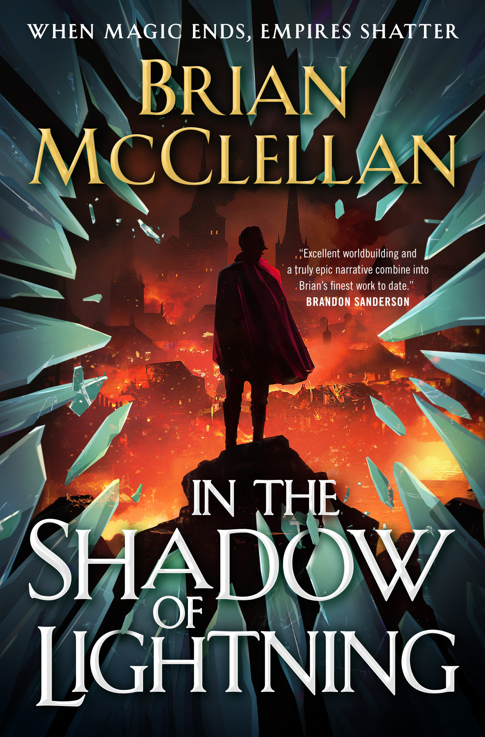 In the Shadow of Lightning book cover