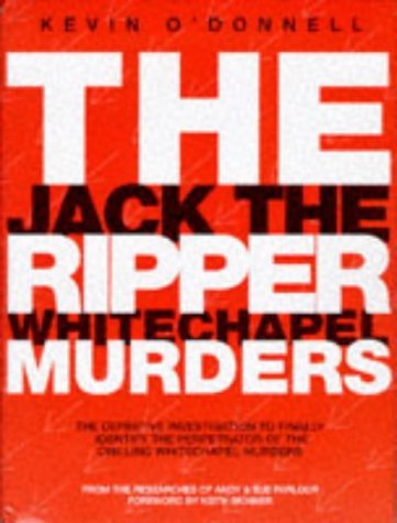 The Jack the Ripper Whitechapel Murders book cover