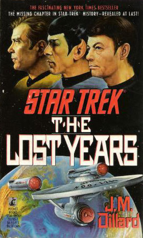 Star Trek: The Lost Years book cover 1