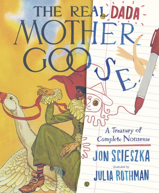 The Real Dada Mother Goose book cover