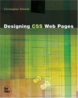Designing Css Web Pages book cover