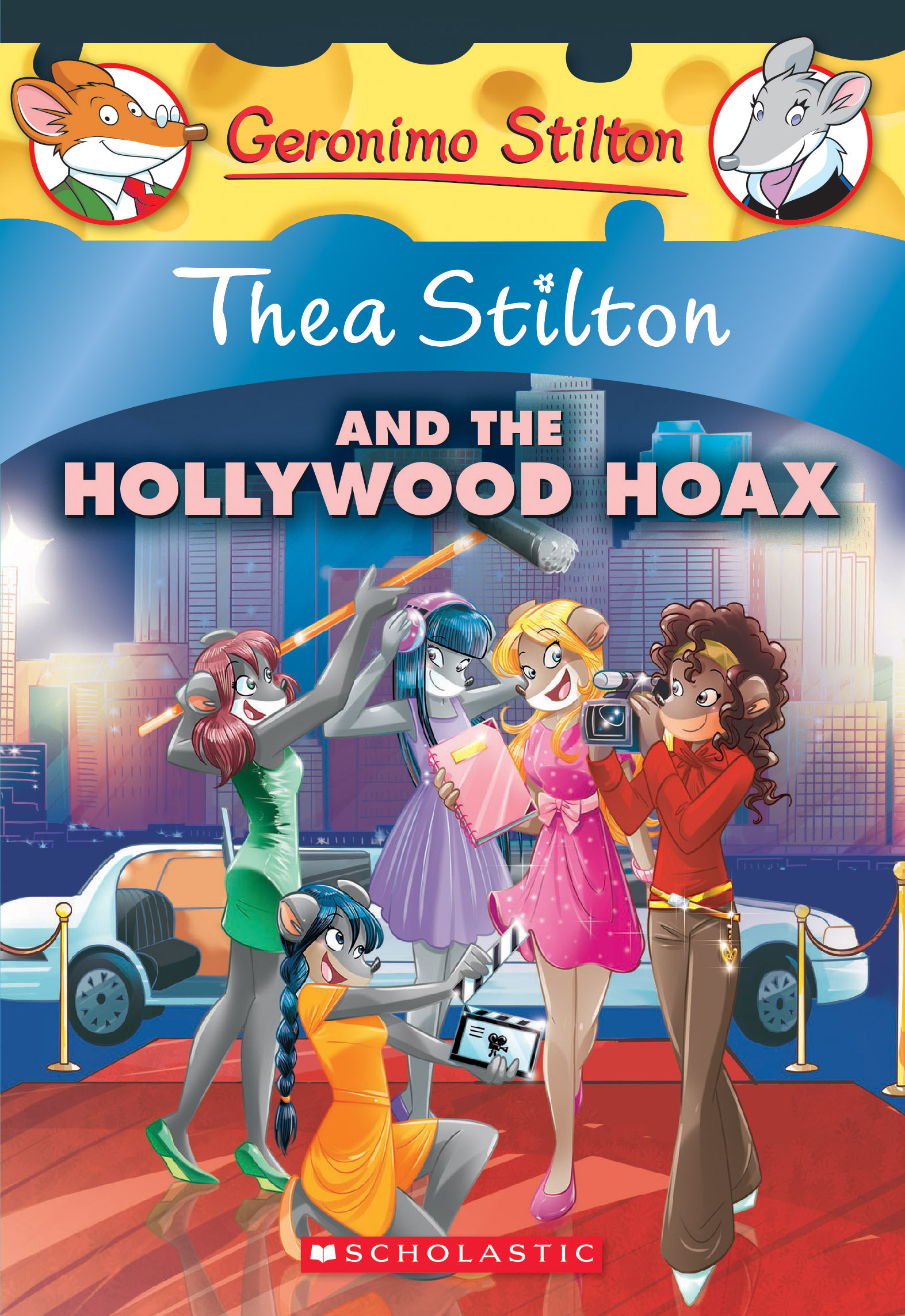 Thea Stilton and the Hollywood Hoax book cover