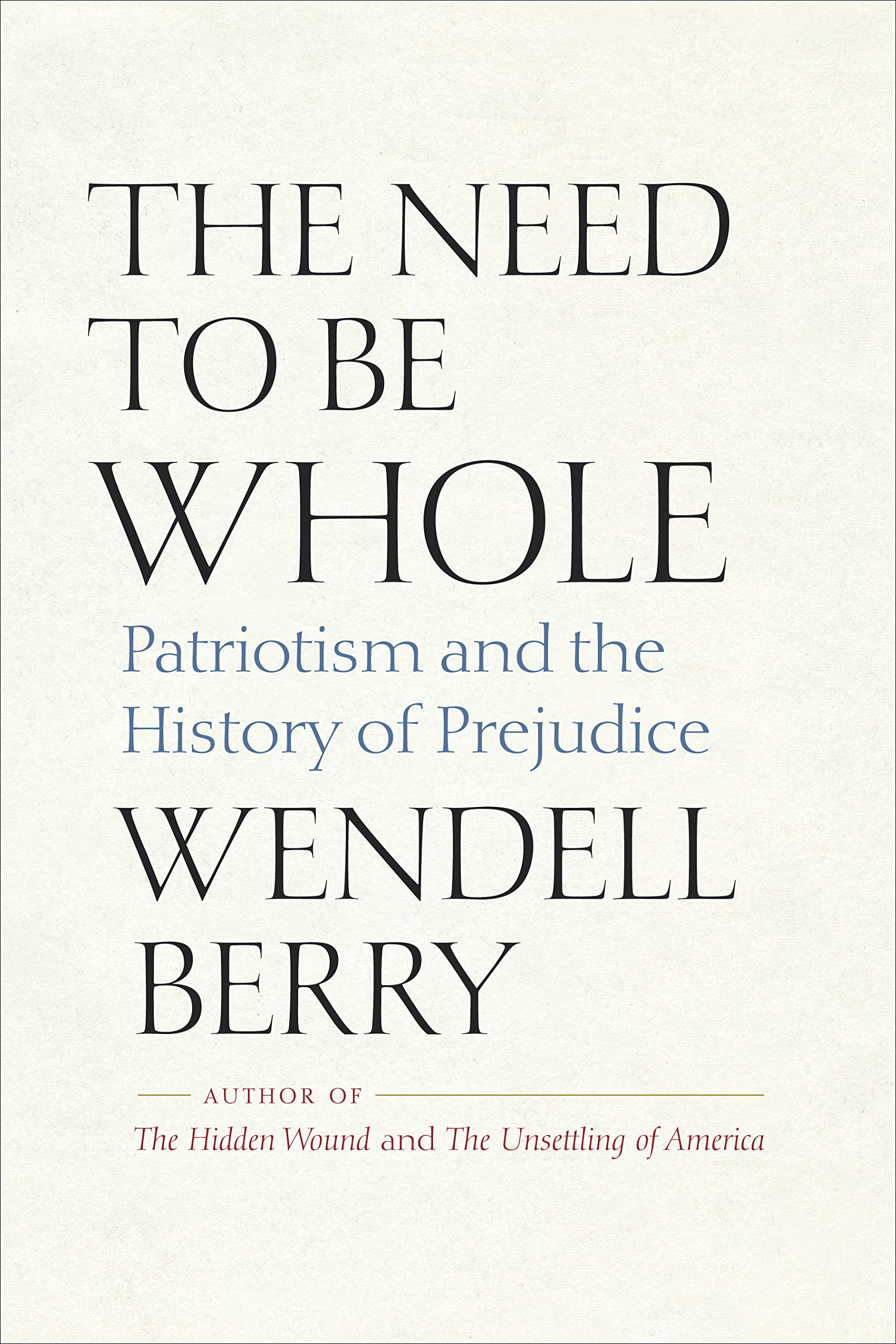 The Need to Be Whole book cover