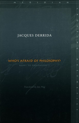 Who's Afraid of Philosophy? book cover
